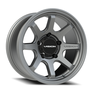 Vision Wheel 351 Satin Grey 17x9 +20 5x139.7mm 108mm - Wheelwiz