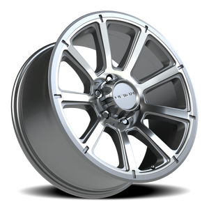 Vision Wheel 353 Gunmetal Machined Face 20x9 +18 6x135mm 87.1mm - Wheelwiz