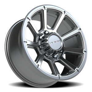 Vision Wheel 353 Gunmetal Machined Face 20x9 +12 8x180mm 124.2mm - Wheelwiz
