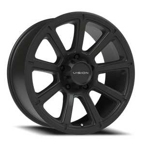 Vision Wheel 353 Matte Black 20x9 +12 5x150mm 110.2mm - Wheelwiz