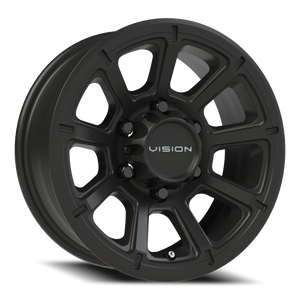 Vision Wheel 353 Matte Black 15x6 0 6x139.7mm 108mm - Wheelwiz