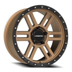 Vision Wheel 354 Bronze 20x9 +12 5x150mm 110.2mm - Wheelwiz