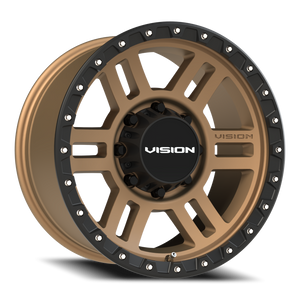 Vision Wheel 354 Bronze 18x9 +12 8x170mm 125.2mm - Wheelwiz