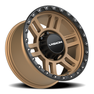 Vision Wheel 354 Bronze 18x9 +12 8x170mm 125.2mm - Wheelwiz