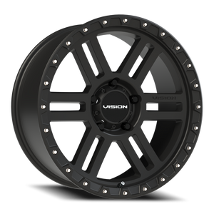 Vision Wheel 354 Satin Black 20x9 +12 5x139.7mm 108mm - Wheelwiz
