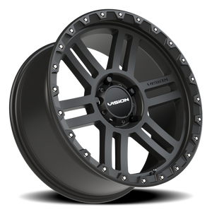Vision Wheel 354 Satin Black 20x9 +12 5x139.7mm 108mm - Wheelwiz