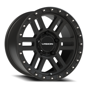 Vision Wheel 354 Satin Black 17x9 +12 5x150mm 110.2mm - Wheelwiz