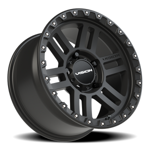 Vision Wheel 354 Satin Black 17x9 +12 5x139.7mm 108mm - Wheelwiz