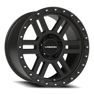 Vision Wheel 354 Satin Black 18x9 +12 5x150mm 110.2mm - Wheelwiz