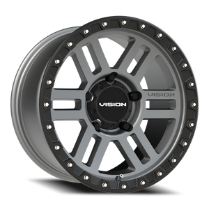 Vision Wheel 354 Satin Grey 17x9 -12 5x139.7mm 108mm - Wheelwiz