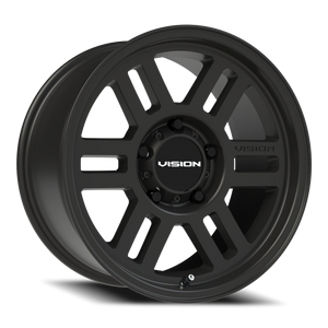 Vision Wheel 355 Satin Black 17x9 +18 5x139.7mm 108mm - Wheelwiz