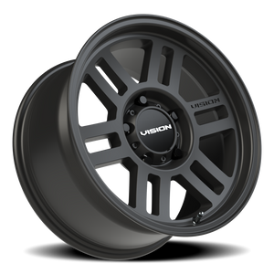 Vision Wheel 355 Satin Black 17x9 +18 5x139.7mm 108mm - Wheelwiz