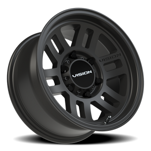 Vision Wheel 355 Satin Black 15x7.5 -12 6x139.7mm 110mm - Wheelwiz