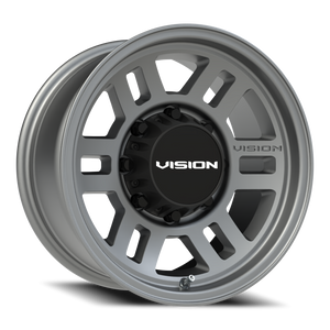 Vision Wheel 355 Satin Grey 16x8 0 8x165.1mm 125.2mm - Wheelwiz