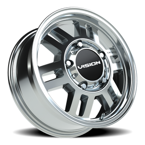 Vision Wheel 355 Chrome 16x6.5 +45 5x160mm 65.1mm - Wheelwiz