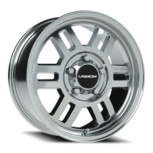 Vision Wheel 355 Chrome 17x7.5 +45 5x130mm 78.3mm - Wheelwiz