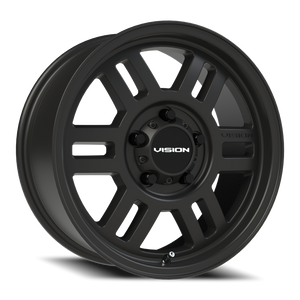 Vision Wheel 355 Satin Black 17x7.5 +45 5x130mm 78.3mm - Wheelwiz