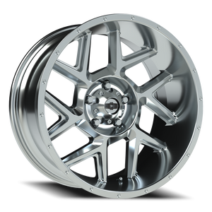 Vision Wheel 360 Chrome 20x10 -25 5x127mm 78.1mm - Wheelwiz