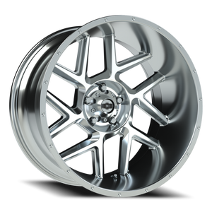 Vision Wheel 360 Chrome 22x12 -51 5x127mm 78.1mm - Wheelwiz