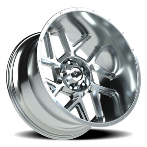 Vision Wheel 360 Chrome 22x12 -51 5x139.7mm 108mm - Wheelwiz