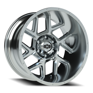 Vision Wheel 360 Chrome 20x12 -55 6x139.7mm 106.2mm - Wheelwiz