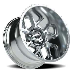 Vision Wheel 360 Chrome 20x12 -55 6x139.7mm 106.2mm - Wheelwiz