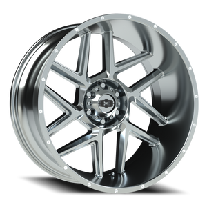 Vision Wheel 360 Chrome 24x12 -57 6x139.7mm 106.2mm - Wheelwiz