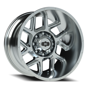 Vision Wheel 360 Chrome 20x12 -51 8x170mm 125.2mm - Wheelwiz