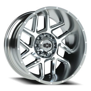 Vision Wheel 360 Chrome 22x12 -51 8x170mm 125.2mm - Wheelwiz