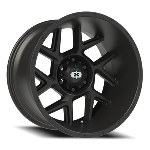 Vision Wheel 360 Satin Black 20x12 -55 6x139.7mm 106.2mm - Wheelwiz