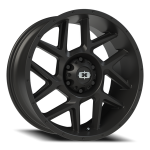 Vision Wheel 360 Satin Black 20x9 +12 6x135mm 87.1mm - Wheelwiz