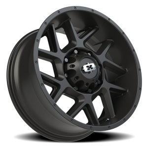Vision Wheel 360 Satin Black 20x9 +12 8x170mm 125.2mm - Wheelwiz