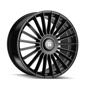 Touren TR10 Gloss black 24x10 +25 6x135|6x139.7mm 87.1mm - Wheelwiz