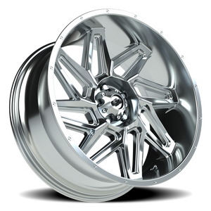 Vision Wheel 361 Chrome 22x10 -19 5x127mm 78.1mm - Wheelwiz