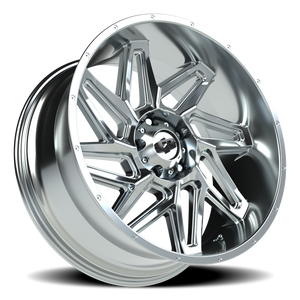 Vision Wheel 361 Chrome 22x10 -19 5x139.7mm 108mm - Wheelwiz