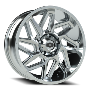 Vision Wheel 361 Chrome 20x9 +12 5x150mm 110.2mm - Wheelwiz