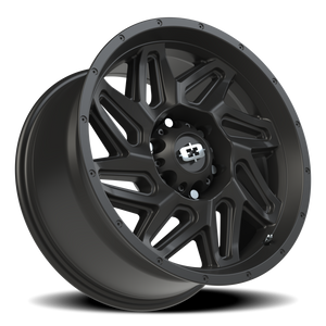 Vision Wheel 361 Satin Black 18x9 +12 6x139.7mm 106.2mm - Wheelwiz