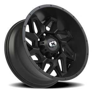 Vision Wheel 361 Satin Black 20x10 -25 8x170mm 125.2mm - Wheelwiz