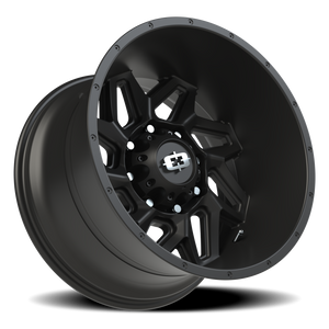 Vision Wheel 361 Satin Black 20x12 -51 8x170mm 125.2mm - Wheelwiz