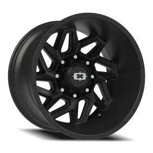 Vision Wheel 361 Satin Black 20x12 -51 8x165.1mm 125.2mm - Wheelwiz