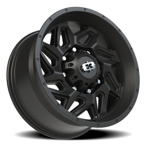 Vision Wheel 361 Satin Black 18x9 +12 8x165.1mm 125.2mm - Wheelwiz