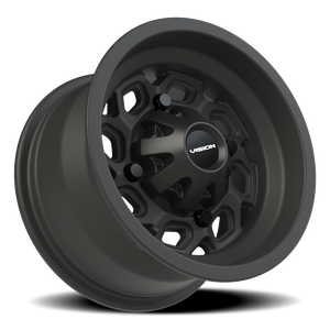 Vision Wheel 361 Matte Black 12x7 +3 4x156mm 131.1mm - Wheelwiz