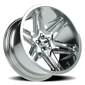 Vision Wheel 363 Chrome 20x10 -25 5x127mm 78.1mm - Wheelwiz