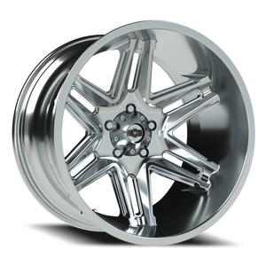 Vision Wheel 363 Chrome 20x12 -51 5x127mm 78.1mm - Wheelwiz