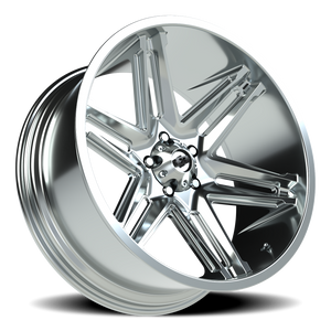 Vision Wheel 363 Chrome 22x10 -19 5x127mm 78.1mm - Wheelwiz
