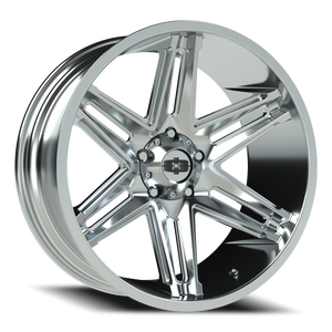 Vision Wheel 363 Chrome 22x10 -19 5x139.7mm 108mm - Wheelwiz