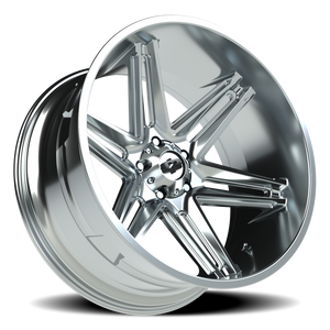 Vision Wheel 363 Chrome 24x12 -51 5x139.7mm 108mm - Wheelwiz