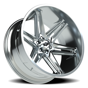 Vision Wheel 363 Chrome 24x12 -51 6x139.7mm 106.2mm - Wheelwiz