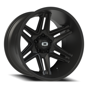 Vision Wheel 363 Satin Black 20x12 -51 5x139.7mm 108mm - Wheelwiz