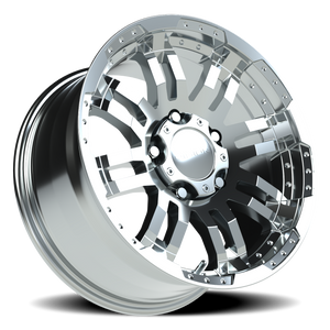 Vision Wheel 375 Chrome 17x8.5 +18 5x139.7mm 108mm - Wheelwiz